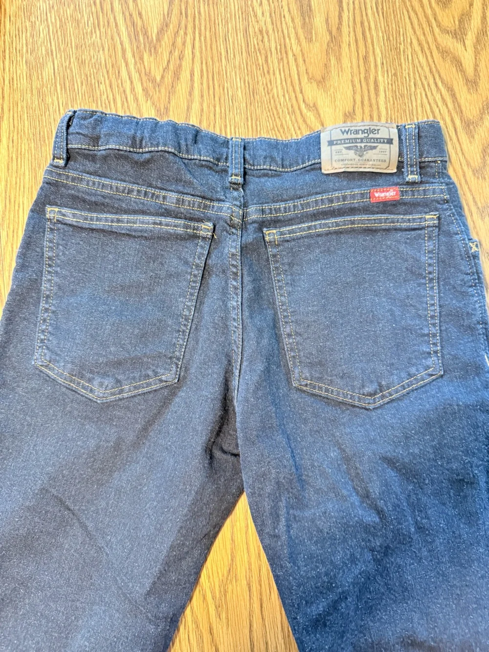 Wrangler Kids Dark Blue Jeans - Picture 6 of 6
